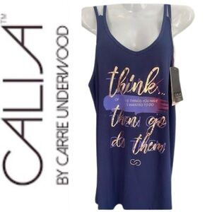 Think of All the Things You Have Always Wanted To Do Tank Calia Carrie Underwood